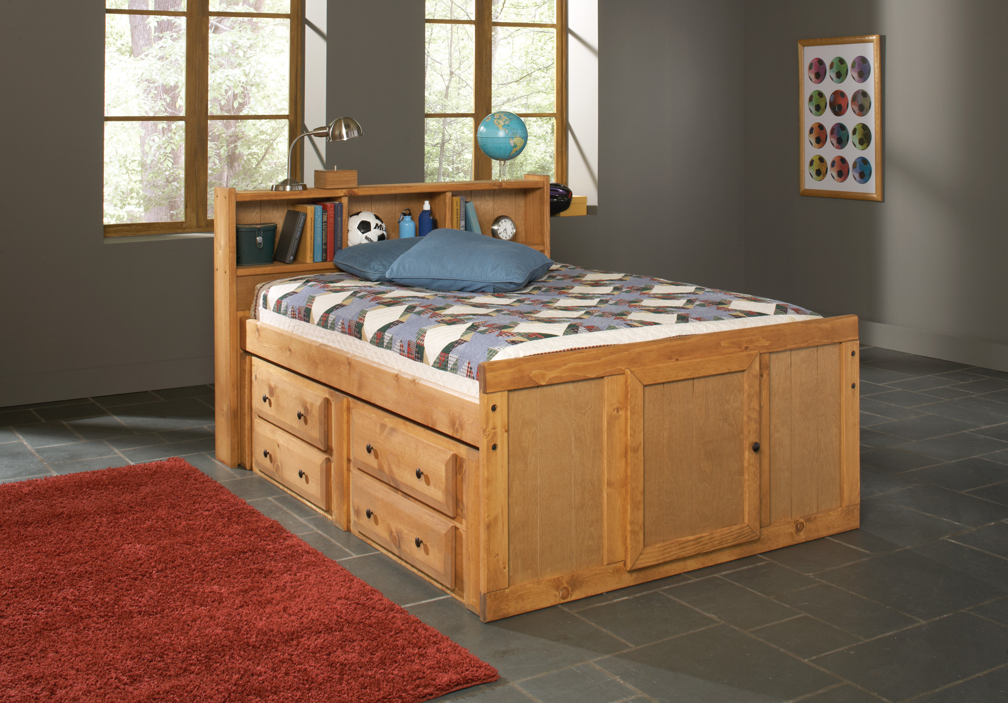Coaster Furniture  Oak BED