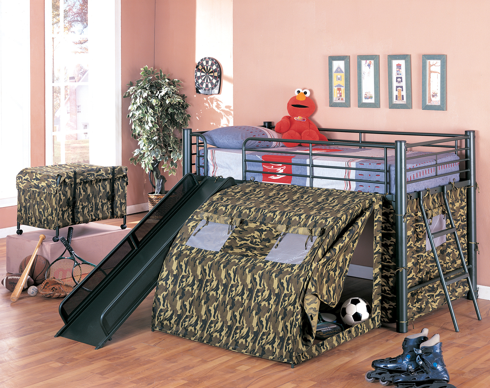 Coaster Furniture  Black BUNK BED