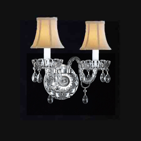 C181-SHADES/2/386  Wall Sconces WALL SCONCE Chandeliers, Crystal Chandelier, Crystal Chandeliers, Lighting