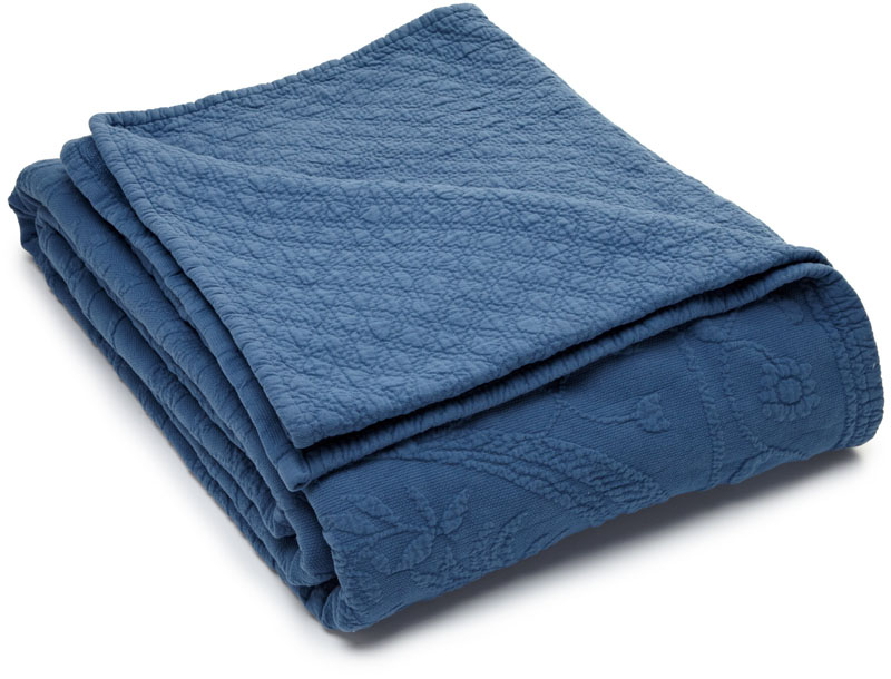 T155-11182TWINBDPOB By Ellery Homestyles King Charles Matelasse Twin Bedspread, Provincial Blue [Misc.]