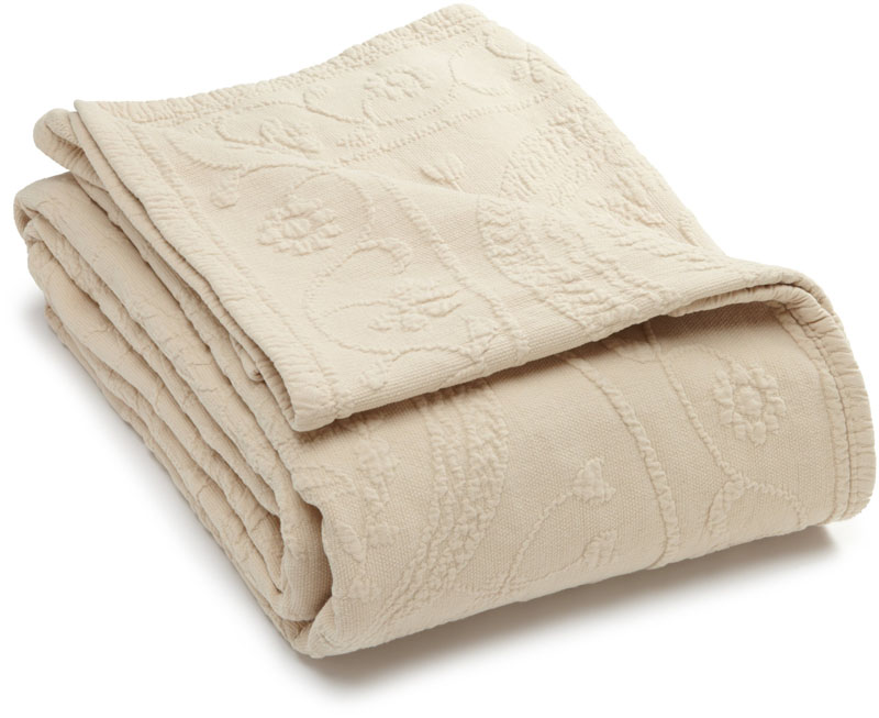 T155-11182QUEENCVBI By Ellery Homestyles King Charles Matelasse Queen Coverlet, Birch [Misc.]