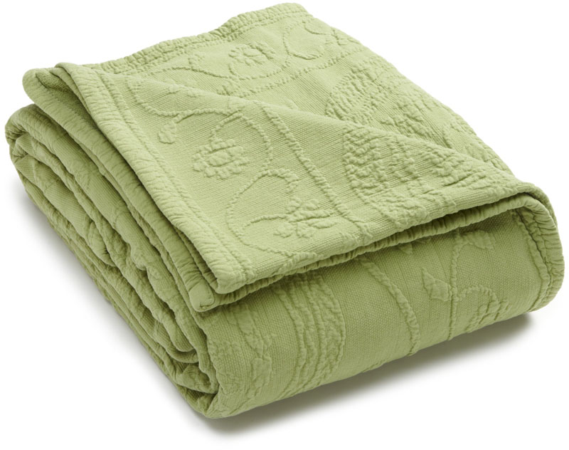 T155-11182QUEENCVFRN By Ellery Homestyles King Charles Matelasse Queen Coverlet, Fern [Misc.]