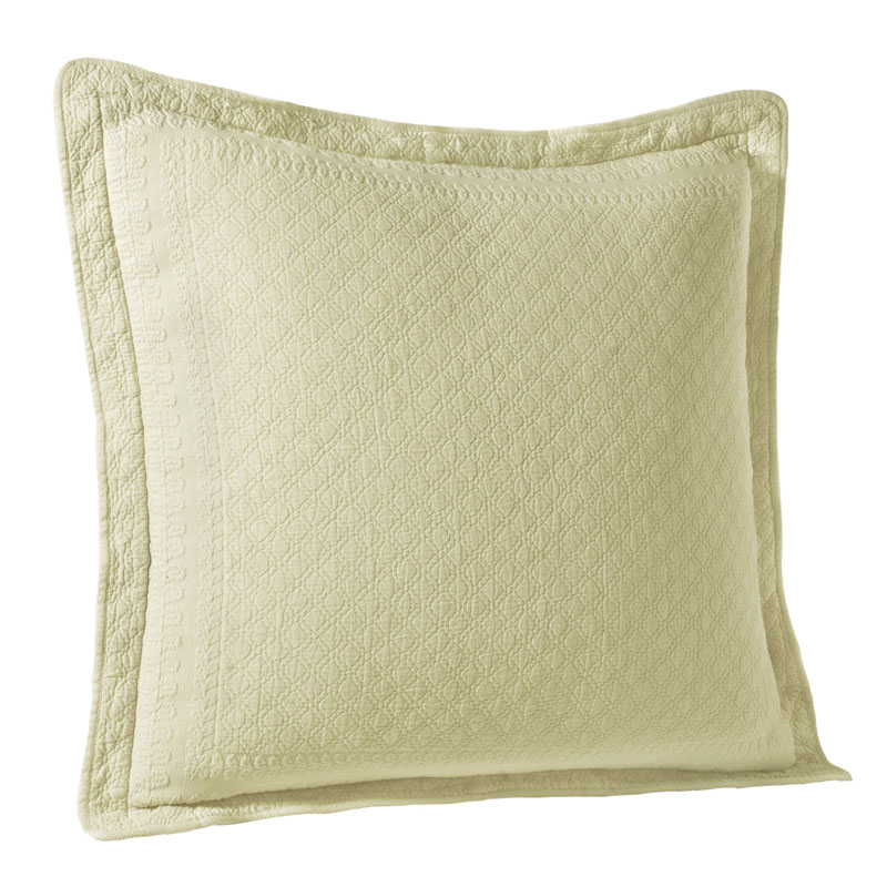 T155-11182026X026IV By Ellery Homestyles King Charles Matelasse Euro Sham, Ivory [Misc.]