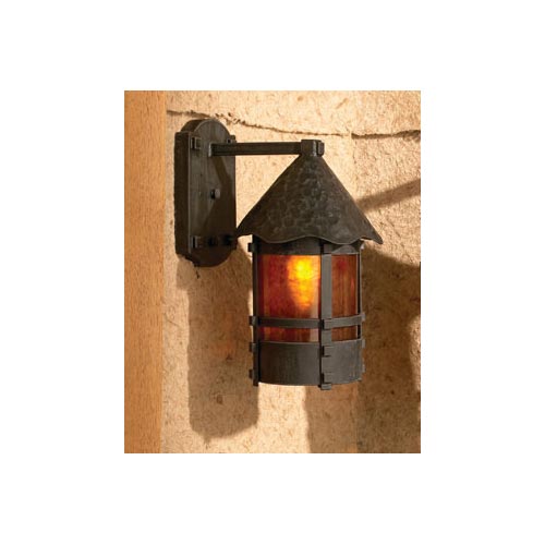 C101-8400 By Artistic Lighting-Durango Collection Brushed Iron Finish Hand Forged Iron Lanterns