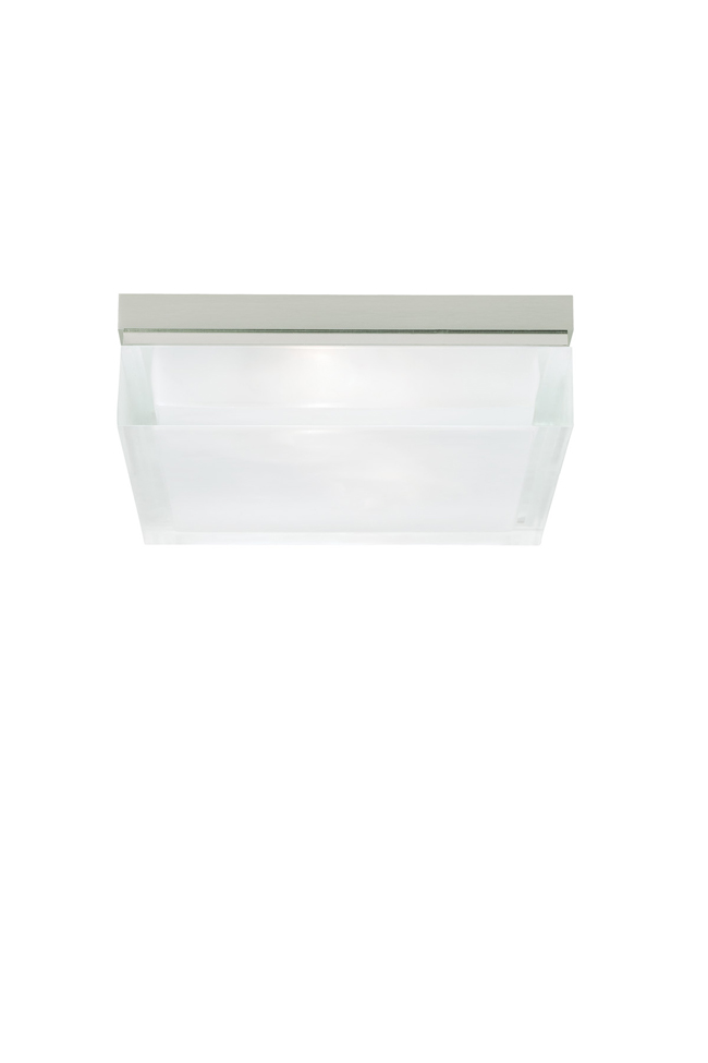 C109-700BXLC By Tech Lighting Boxie Collection Chrome,Satin Nickel Finish Boxie Ceiling Large, Chr