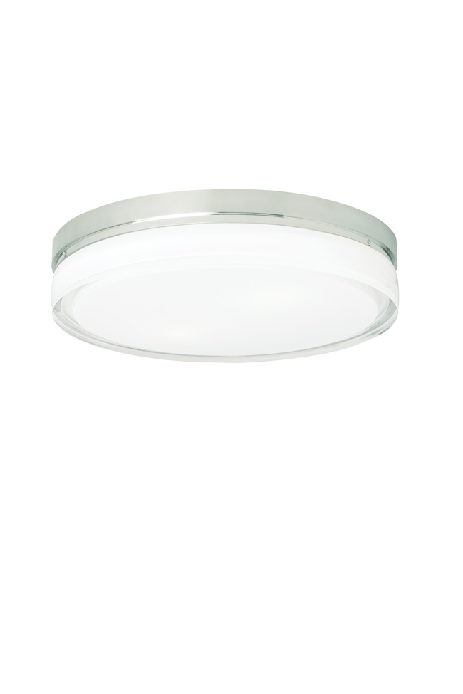 C109-700CQLC By Tech Lighting Cirque Collection Chrome,Satin Nickel Finish CIRQUE CEILING LARGE, CHR