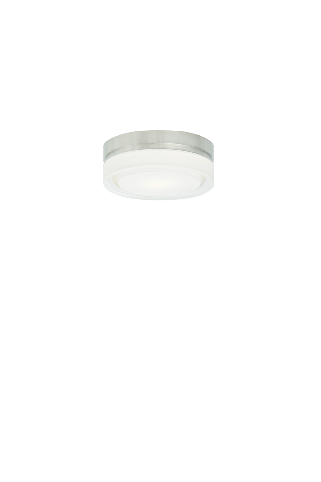 C109-700CQSC By Tech Lighting Cirque Collection Chrome,Satin Nickel Finish CIRQUE CEILING SMALL, CHR