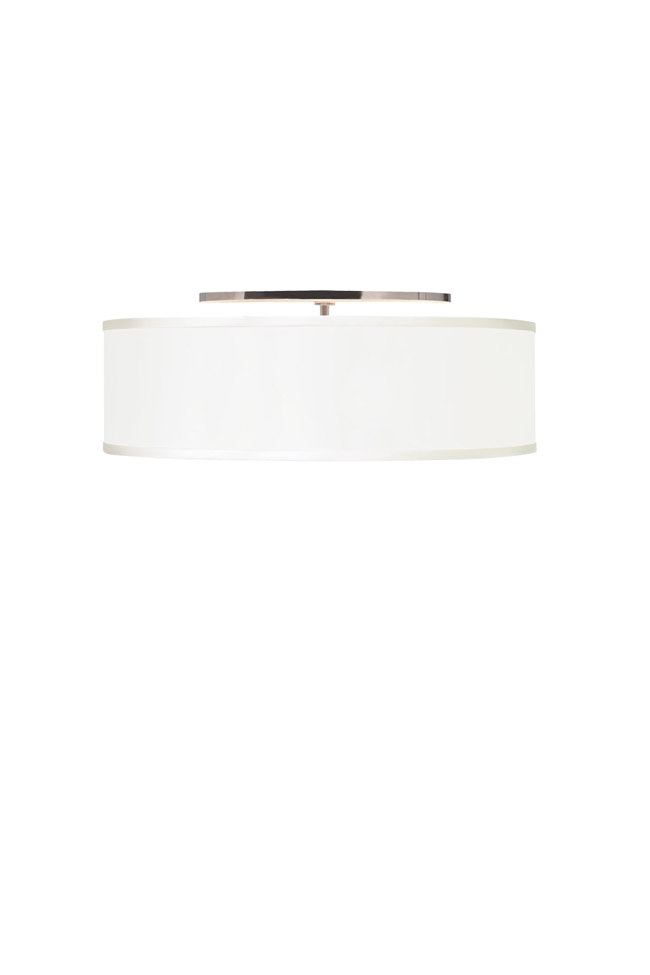 C109-700TDMULFMLWS By Tech Lighting Mulberry Collection Satin Nickel Finish TD-MULB CEILING LG WHT, SN