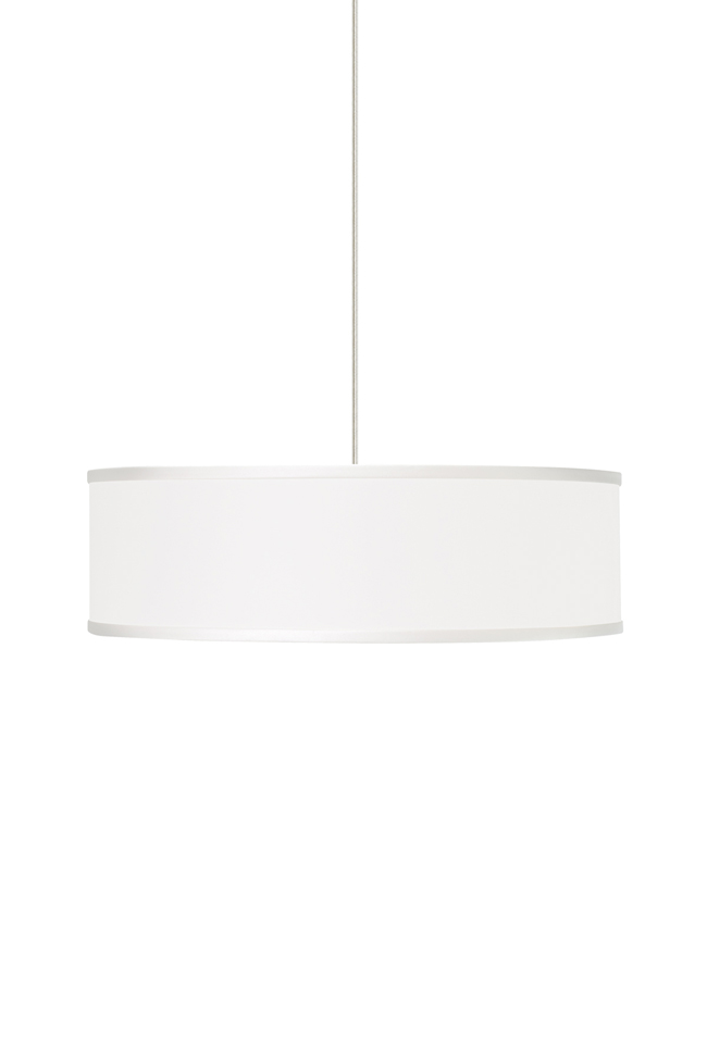 C109-700TDMULPWS By Tech Lighting Mulberry Collection Satin Nickel, Black, White & Antique Bronze Finish TD-Mulb Pend White, SN