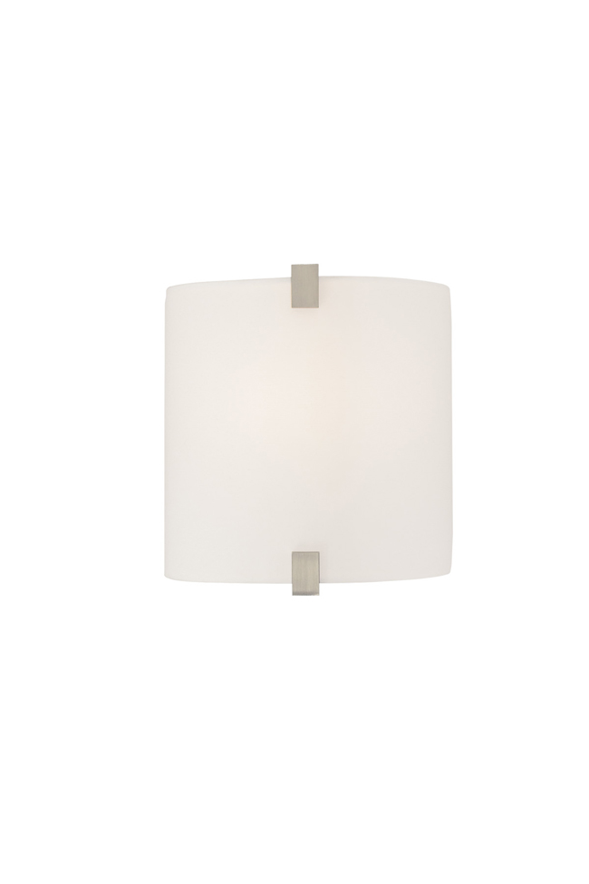 C109-700WSESXGWZ By Tech Lighting Essex Collection Antique Bronze,Chrome,Satin Nickel Finish Ws-Essex Wall White Gls,Bz
