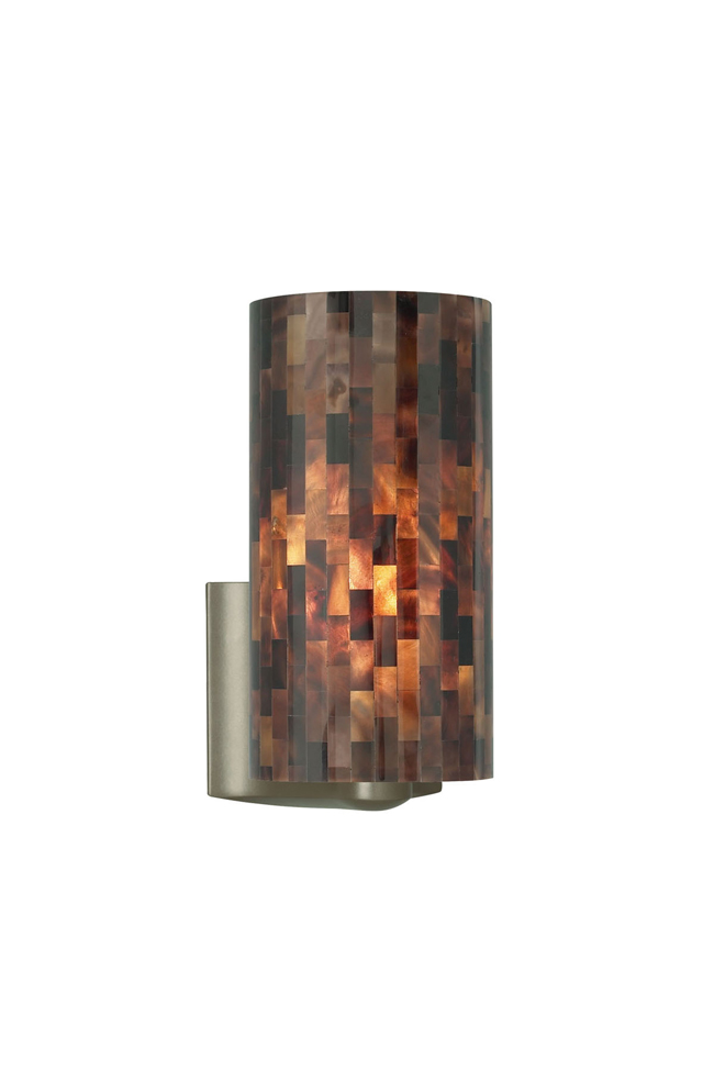 C109-700WSPLABZ By Tech Lighting Playa Collection Antique Bronze, Chrome & Satin Nickel Finish Ws-Playa Wall Brown, Brz