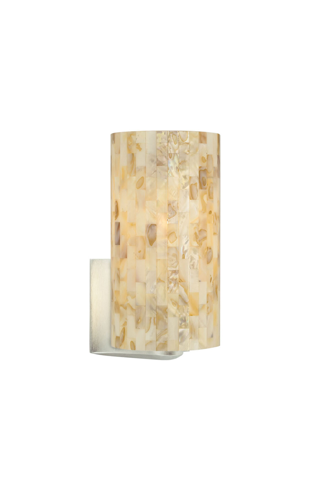 C109-700WSPLANC By Tech Lighting Playa Collection Antique Bronze, Chrome & Satin Nickel Finish Ws-Playa Wall Natural, Chr