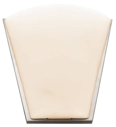 C199-20422-BS-OPL By Access Lighting-Artemis Collection Brushed Steel Finish Wall Sconce