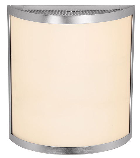 C199-20439-BS-OPL By Access Lighting-Artemis Collection Brushed Steel Finish Wall Fixture