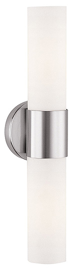C199-20442-BS-OPL By Access Lighting-Aqueous Collection Brushed Steel Finish Wall Fixture