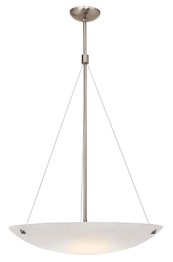 C199-23072-BS-ALB By Access Lighting-Noya Collection Brushed Steel Finish Cable Pendant