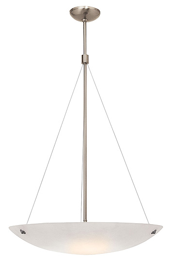 C199-23074-BS-ALB By Access Lighting-Noya Collection Brushed Steel Finish Cable Pendant