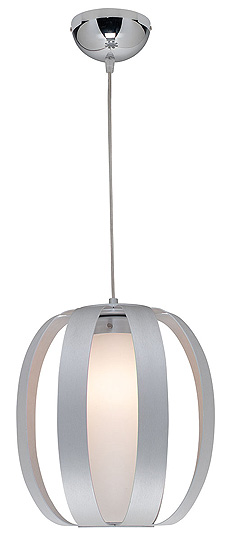 C199-23425-ALU-OPL By Access Lighting-Helix Collection Aluminum Finish Pendant