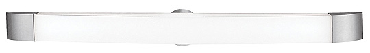 C199-31005-BS-OPL By Access Lighing-Aspen Collection Brushed Steel Finish Vanity & Wall Fixture