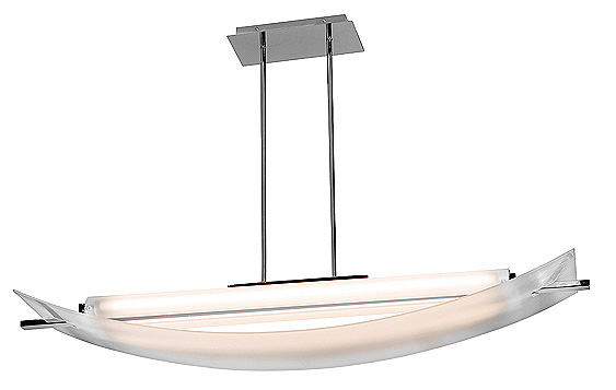 C199-31017-CH-FST By Access Lighing-Thesis Collection Chrome Finish Pendant