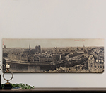 C111-31500 By Uttermost Panorama De Paris Vintage Art