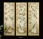 C111-32038 By Uttermost Aviary Vintage Art Panels Set/3