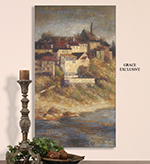 C111-32157 By Uttermost Living By The Sea Hand Painted Art