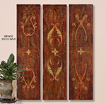 C111-32160 By Uttermost Elegant Panels Set/3