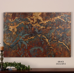 C111-32182 By Uttermost Stormy Night Abstract Wall Art