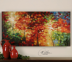 C111-32214 By Uttermost Bright Foliage Canvas Art