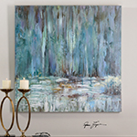 C111-32240 By Uttermost Blue Waterfall Art