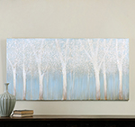 C111-33701 By Uttermost Trees In The Mist Hand Painted Art