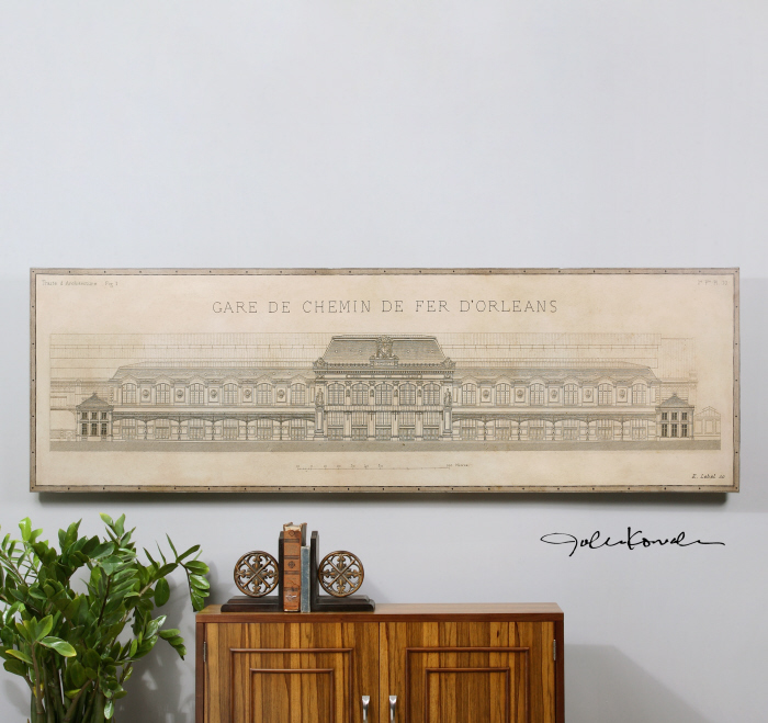 C111-33802 By Uttermost DOrleans Giclee Artwork