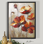 C111-34223 By Uttermost Window View Floral Art