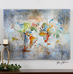 C111-34256 By Uttermost World Of Color Modern Art