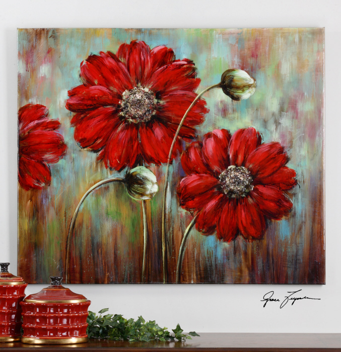 C111-34259 By Uttermost Shining Stars Floral Art