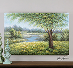 C111-34291 By Uttermost Winding Waters Hand Painted Art