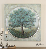 C111-34292 By Uttermost Peaceful Escape Hand Painted Art