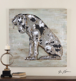 C111-34297 By Uttermost Spot Hand Painted Art