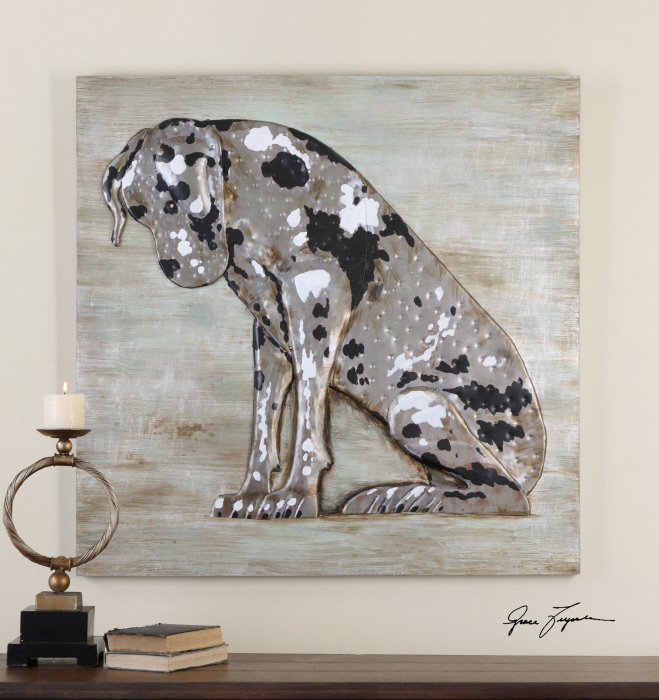 C111-34297 By Uttermost Spot Hand Painted Art