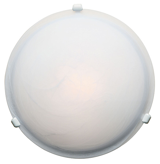 C199-50046-WH-ALB By Access Lighting-Nimbus Collection White Finish Flush Mount