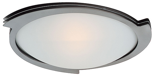 C199-50071-BS-FST By Access Lighting-Triton Collection Brushed Steel Finish Flush Mount