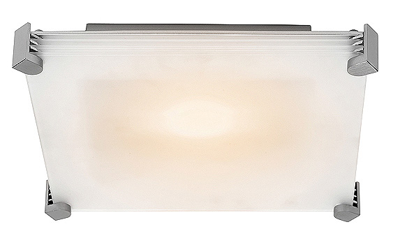 C199-50127-BS-FST By Access Lighting-Lithium Collection Brushed Steel Finish Flush Mount