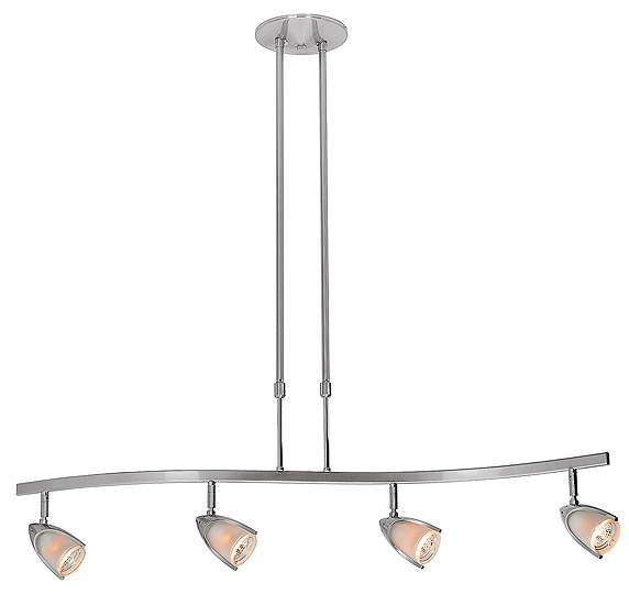 C199-52032-BS-OPL By Access Lighting-Comet Collection Brushed Steel Finish Adjustable Pendant