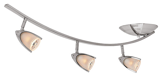 C199-52034-BS-OPL By Access Lighting-Comet Collection Brushed Steel Finish Ceiling - Wall Fixture