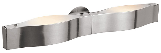 C199-62312-BS-FST By Access Lighting-Titanium Collection Brushed Steel Finish Wall & Vanity