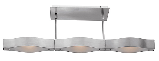 C199-62315-BS-FST By Access Lighting-Titanium Collection Brushed Steel Finish Semi-Flush or Pendant