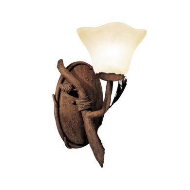 C118-3032PD1255 By Kalco Lighting-Ponderosa Collection Ponderosa Finish Wall Bracket