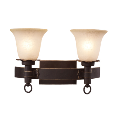 C118-4202TP/1318 By Kalco Lighting-Americana Collection Tawny Port Finish (2) 100-Watt Medium Base