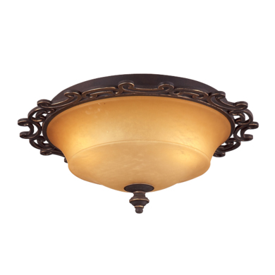 C118-4440TP By Kalco Lighting-Hamilton Collection Tawny Port Finish (2) 18-Watt Compact Fluorescent
